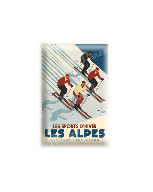 Magnet ALPES "Ski Altitude"