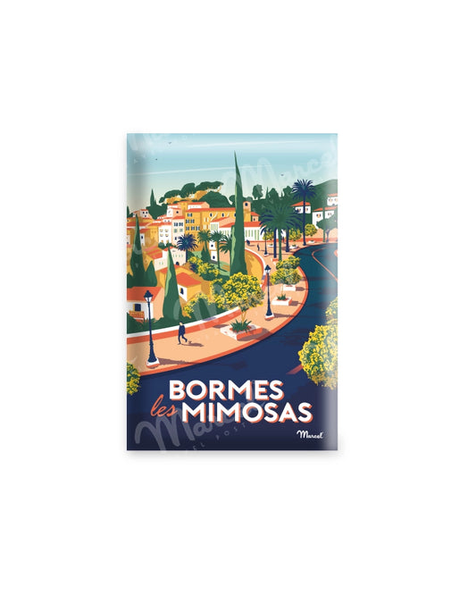 Magnet BORMES LES MIMOSAS