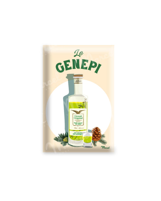 Magnet Travel Color "Le Genepi"