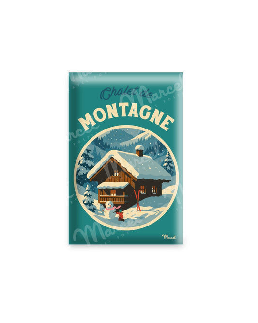 Magnet Travel Color "Chalet de montagne"