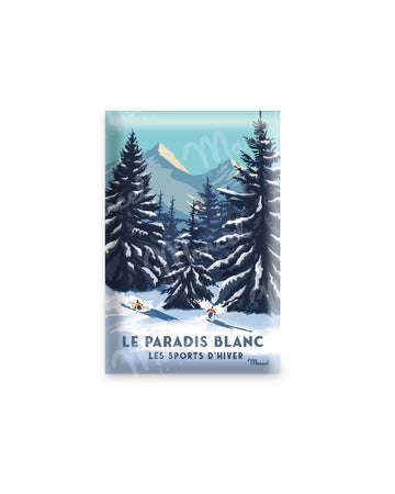 Magnet "Le Paradis Blanc"