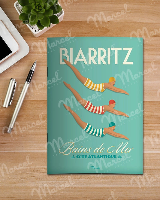 Carnet de Notes BIARRITZ "Bains de Mer"