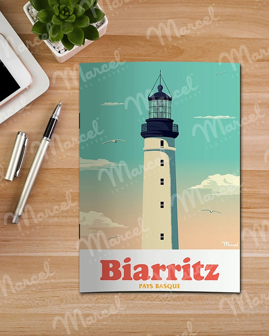 Carnet de Notes BIARRITZ " Le Phare "