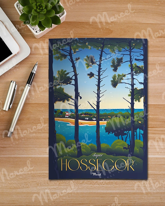 Carnet de Notes HOSSEGOR "Super Hossegor"