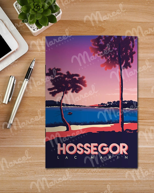 Carnet de Notes HOSSEGOR " Lac Marin "