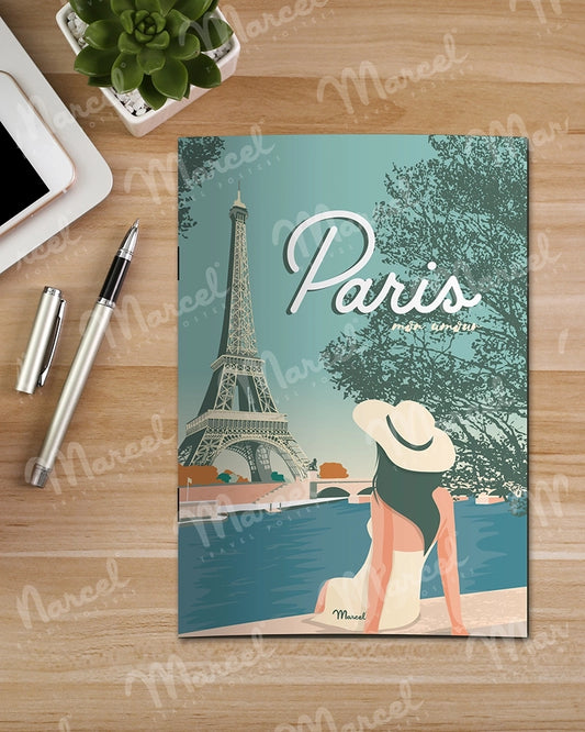 Carnet de Notes PARIS "Mon Amour"