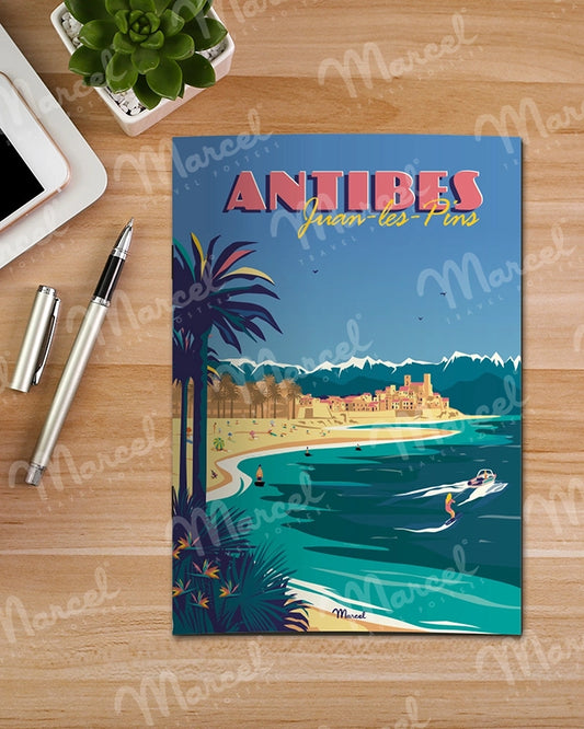 Carnet de Notes ANTIBES "Juan-Les-Pins"
