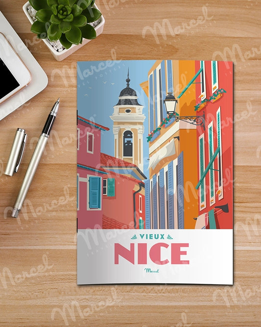Carnet de Notes NICE "Le Vieux Nice"