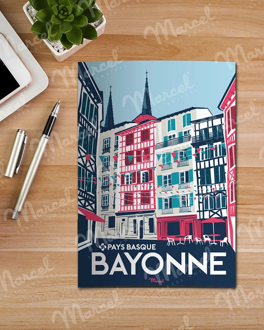 Carnet de Notes BAYONNE "Rue Argenterie"