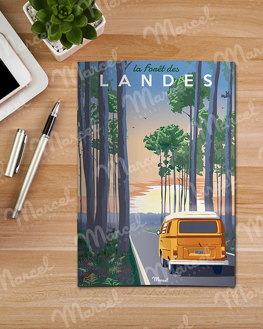 Carnet de Notes "Forêt des LANDES"