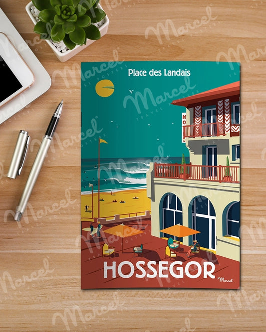 Carnet de Notes HOSSEGOR "Place des Landais"