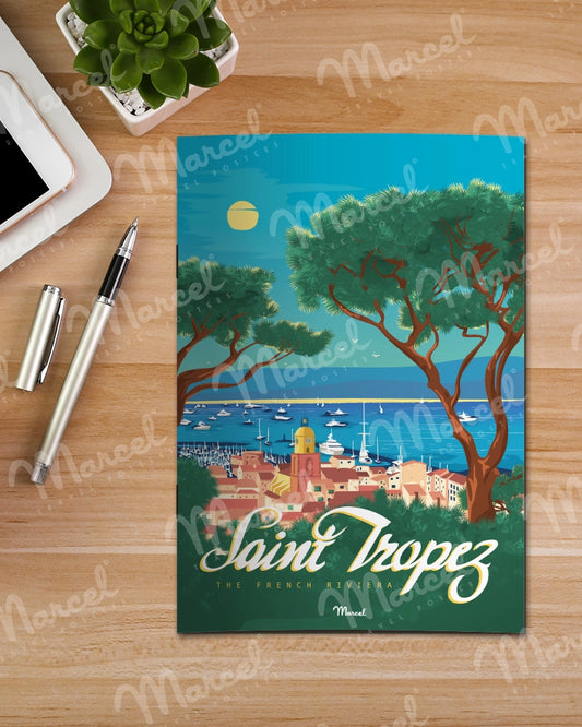 Carnet de Notes SAINT-TROPEZ "French Riviera"