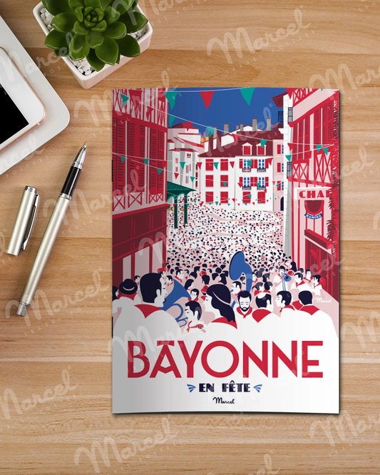Carnet de Notes "BAYONNE en fête"