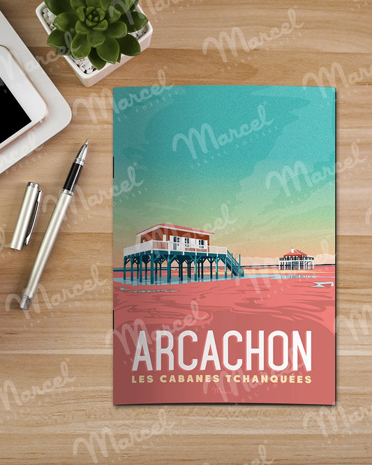 Carnet de Notes ARCACHON "Les Cabanes Tchanquées"