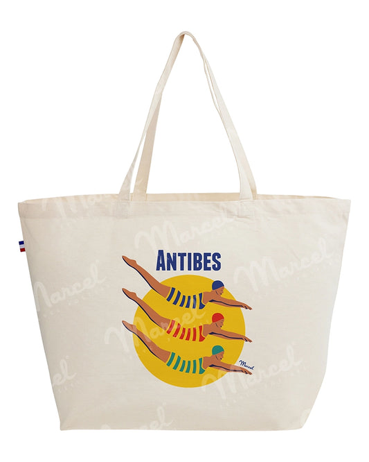 Sac Cabas ANTIBES "Baigneuses"