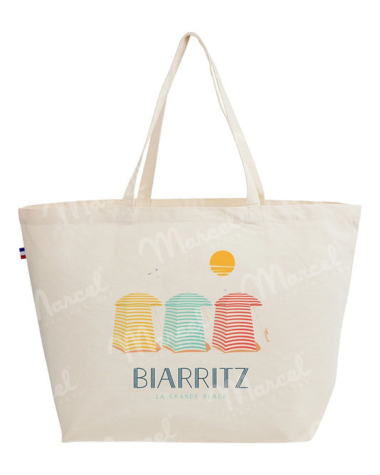 Sac Cabas BIARRITZ "Les Tentes"