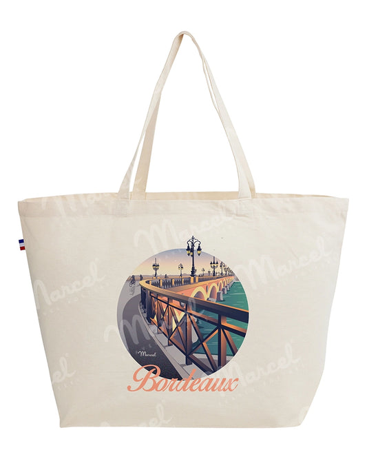 Sac Cabas BORDEAUX "Pont de Pierre"