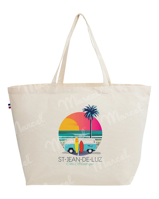 Sac Cabas SAINT-JEAN-DE-LUZ "Van Sunset"