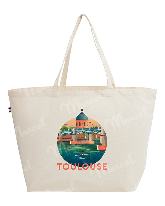 Sac Cabas TOULOUSE "Dôme de la Grave"