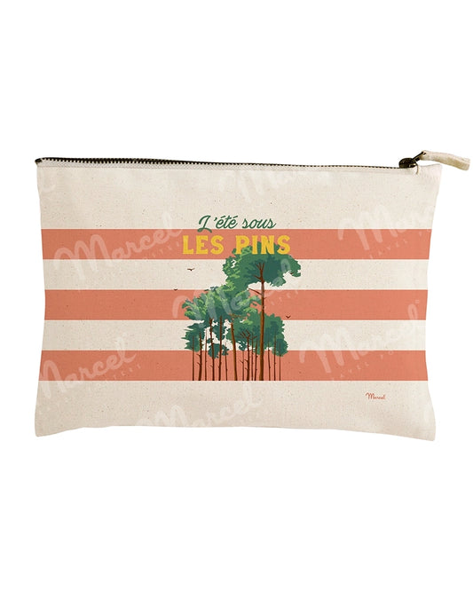 Pochette Travel Color "L'été sous les Pins"