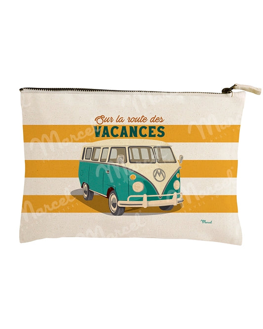 Pochette Travel Color "Sur la route des vacances en Van"