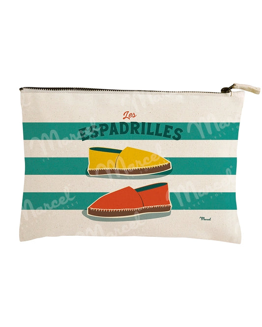 Pochette Travel Color "Les Espadrilles"