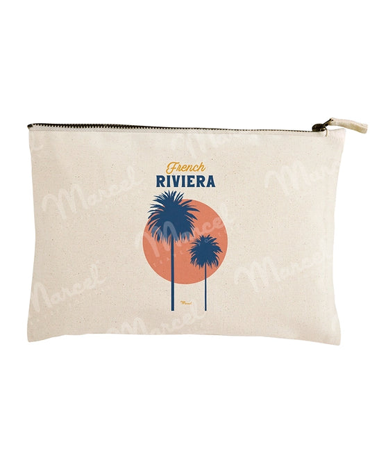 Pochette Travel Color FRENCH RIVIERA "Palmiers"