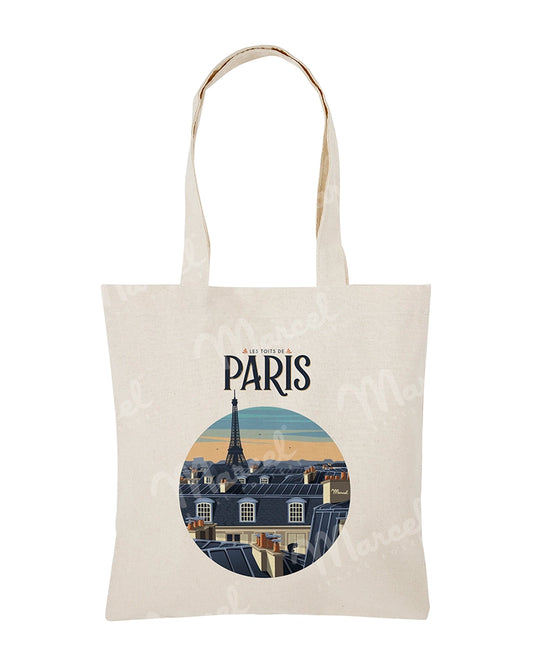Tote Bag PARIS "Les toits"