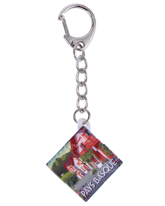 BASQUE COUNTRY Cube Keyring