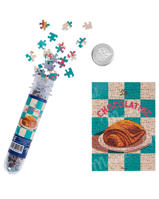 Mini-Puzzle Travel Color "Chocolatine"