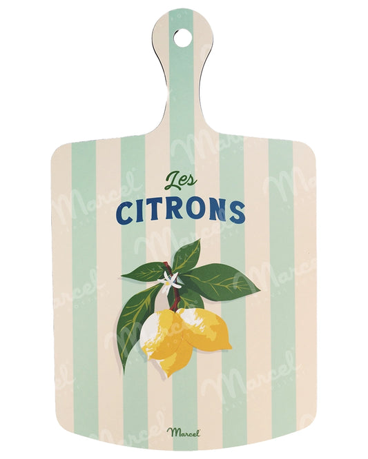 Planche à découper "Les Citrons"