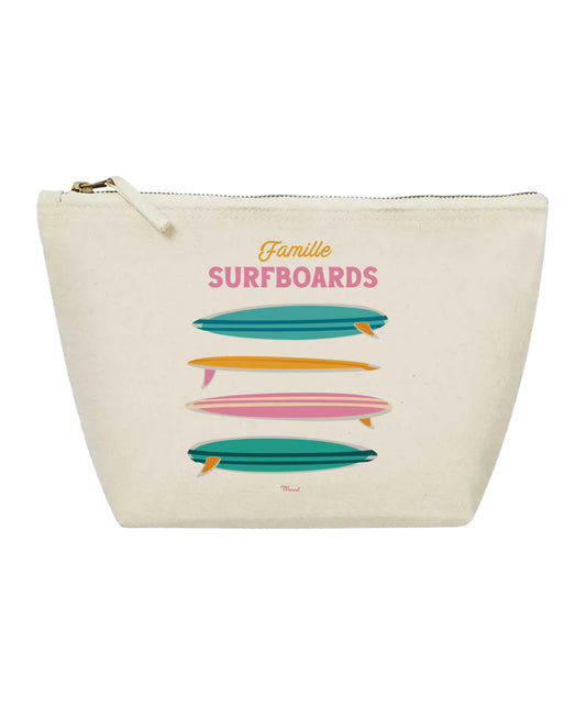 Pochette Travel Color "Famille Surfboards"