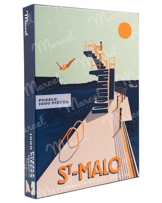 Puzzle SAINT-MALO "Le Plongeoir"