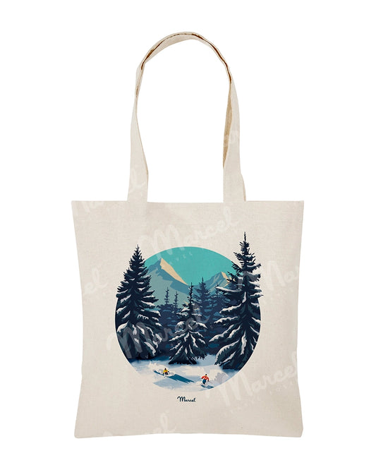 Tote Bag "Paradis blanc"