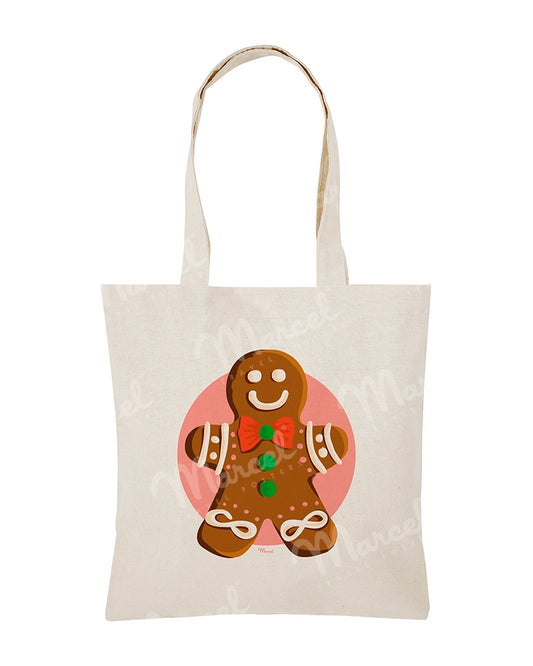 Tote Bag Travel Color "Le biscuit de Noël"