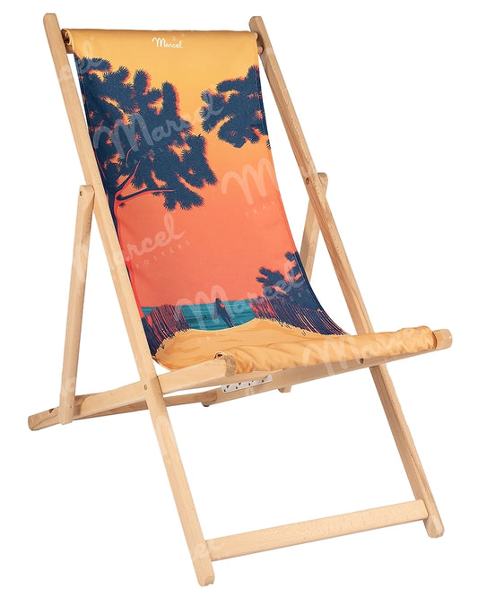 "Secret LANDES" deckchair