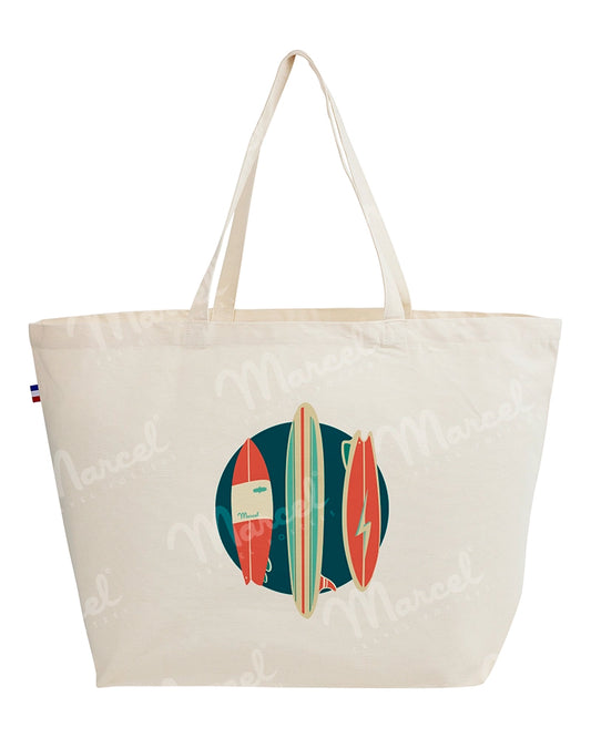 Sac Cabas "Surfboard"