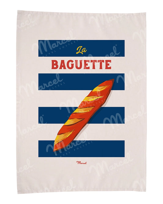 Torchon "La baguette"