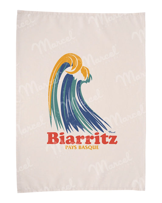 Torchon BIARRITZ "Big Wave"