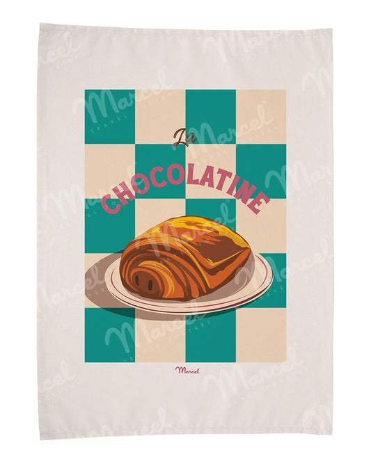 Torchon Travel Color "Chocolatine"