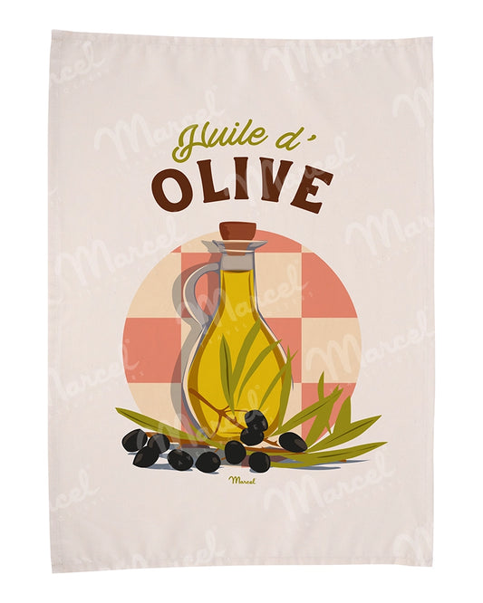 Torchon "Huile d'Olive"
