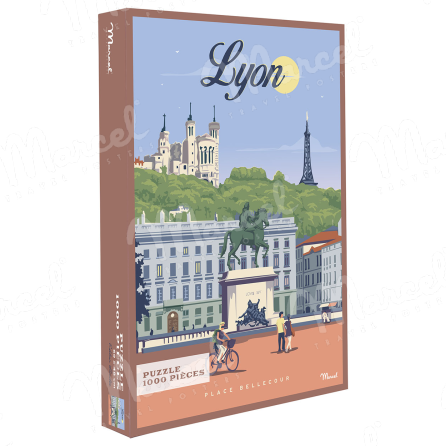 Puzzle LYON "Place Bellecour"