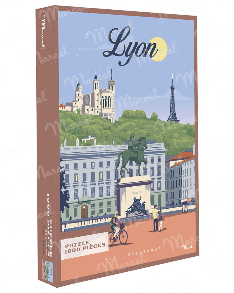 Puzzle LYON "Place Bellecour"