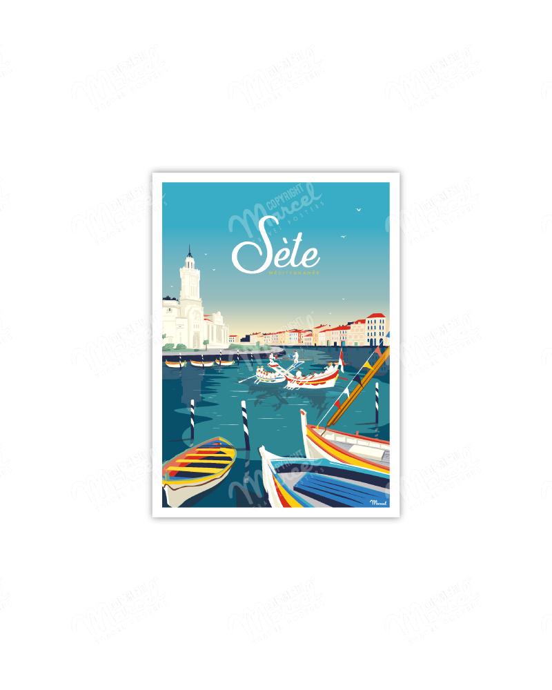 Postcard SETE "Méditerranée"