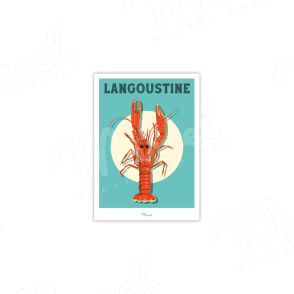 Carte postale Travel Color "Langoustine"