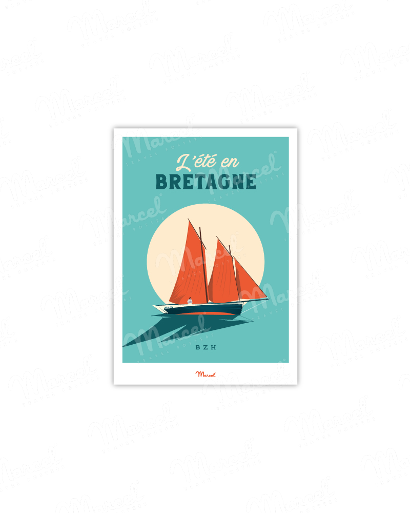 L'été en Bretagne en bateau