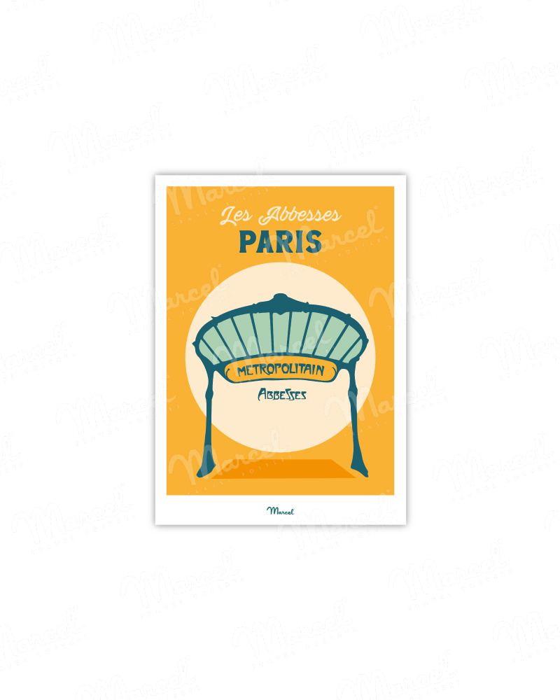 Affiche Travel Color PARIS...