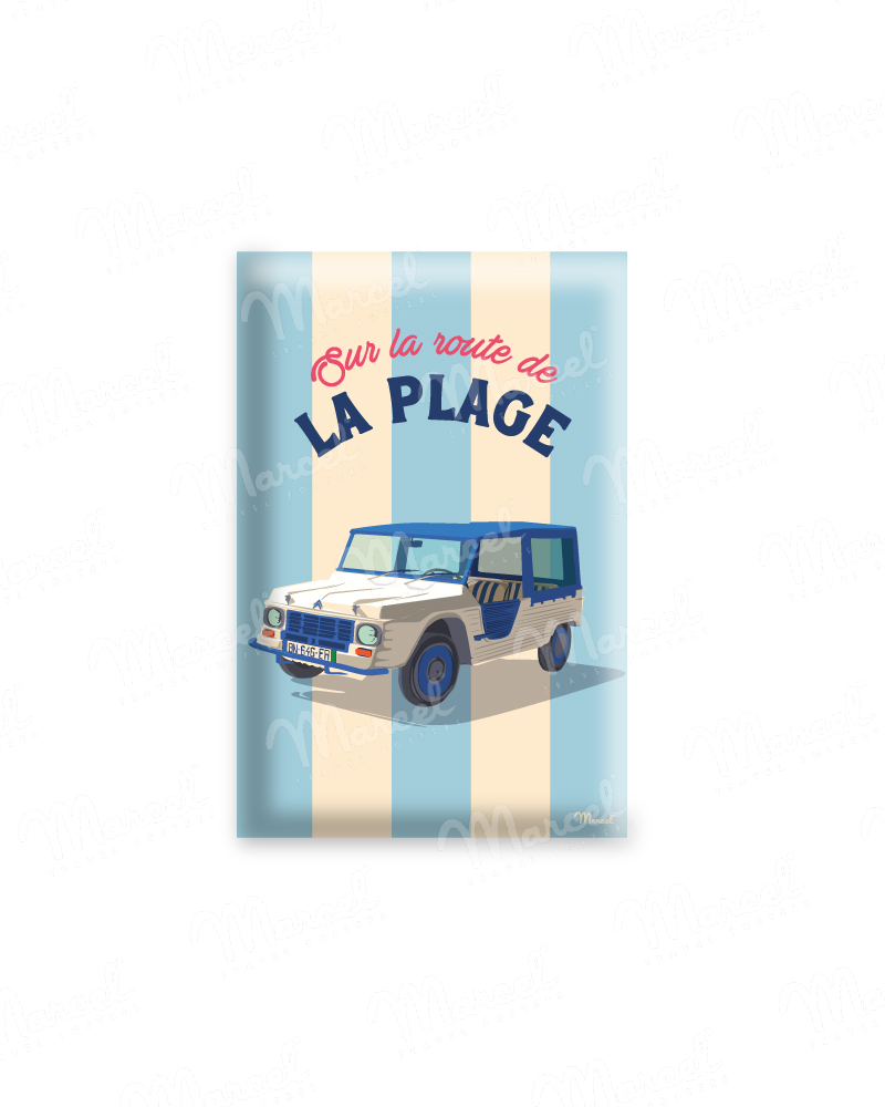 Magnet Travel Color "Sur la...