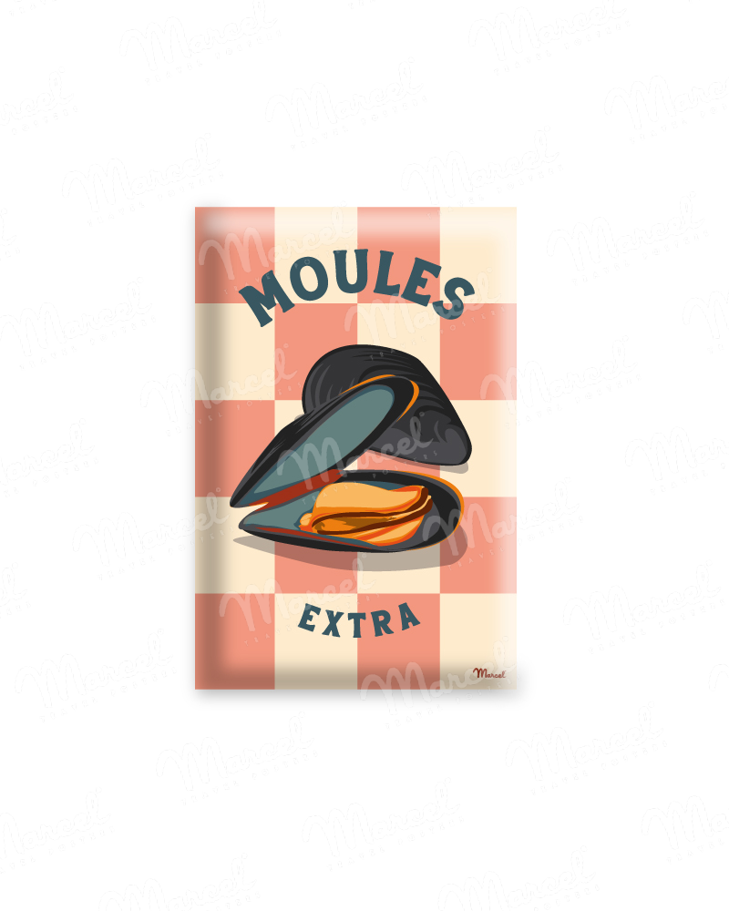 Magnet Travel Color "Moules"