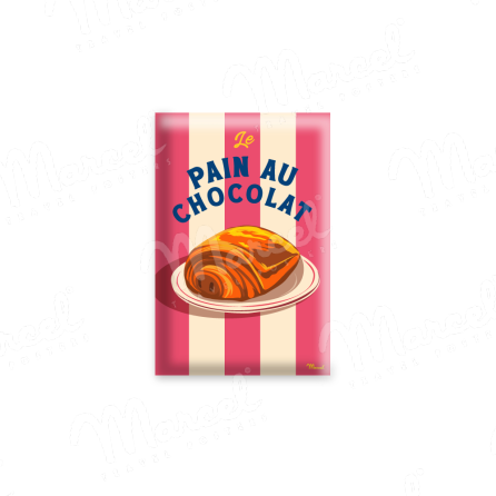 Magnet Travel Color "Pain au chocolat"